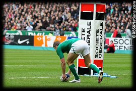 France Ireland Tommy Bowe try